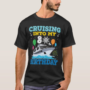 Auf Kreuzfahrt zu meinem 80. Geburtstags-Party-Kre T-Shirt