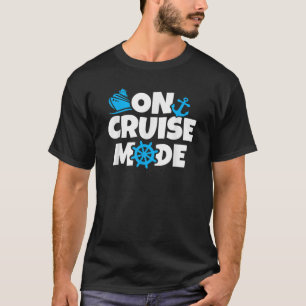 Auf Kreuzfahrten Sonnenuntergang Langlauf Familien T-Shirt