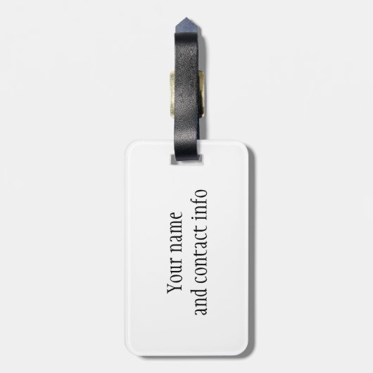 Auf Kreuzfahrtschiff Kontrolle Gepäck Gepäckanhänger (Rückseite vertikal)