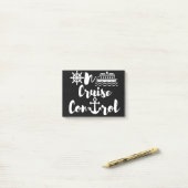 Auf Kreuzfahrtschifffahrt Kontrolle Post-it Klebezettel (Auf Schreibtisch)