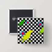 "Auf kürzestem Weg " Button (Vorne & Hinten)