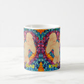 Auf Lachen behaltend Blasen Kaffeetasse (Mittel)