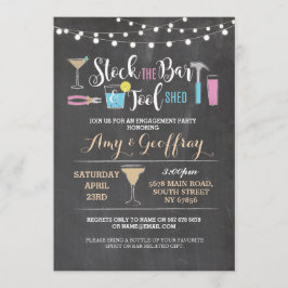 Auf Lager Sie das Bar u. die Dusche des Einladung