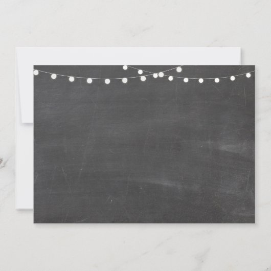 Auf Lager Sie das Einladung (Rückseite)