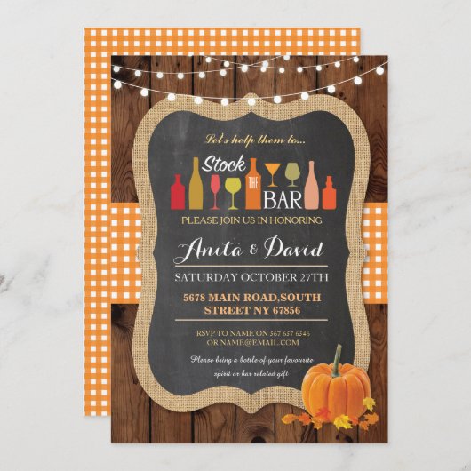 Auf Lager Sie die Einladung (Vorne/Hinten)