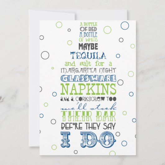 Auf Lager Sie die Einladung (Rückseite)