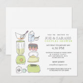 Auf Lager Sie die Küchen-Paare, Duschen-, dieParty Einladung (Vorne/Hinten)