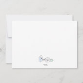 Auf Lager Sie die Küchen-Paare, Duschen-, dieParty Einladung (Rückseite)