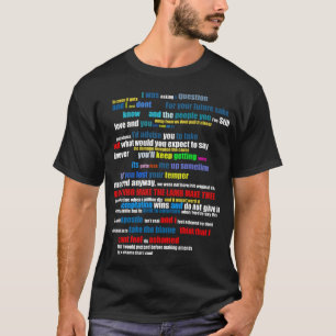 Auf Lassen gehen Sie T-Shirt