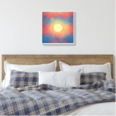 Auf Leinwand gedrucktes Bild für schöne Farben, 1 (Insitu (Schlafzimmer))