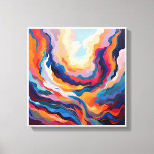 Auf Leinwand gedrucktes Bild für schöne Farben, 10