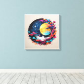 Auf Leinwand gedrucktes Bild für schöne Farben, 18 (Insitu (Holzboden))