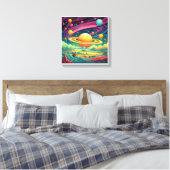 Auf Leinwand gedrucktes Bild für schöne Farben, 19 (Insitu (Schlafzimmer))