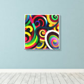 Auf Leinwand gedrucktes Bild für schöne Farben, 28 (Insitu (Holzboden))