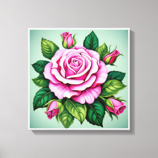 Auf Leinwand gedrucktes Bild für schöne Farben, 60