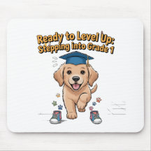 Auf Level Desk und Mouse Pad bereit