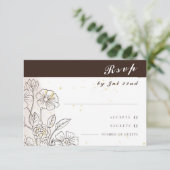Auf Liebe Hochzeitskarten für RSVP (Stehend Vorderseite)