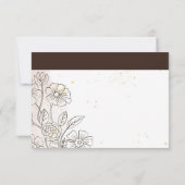 Auf Liebe Hochzeitskarten für RSVP (Rückseite)