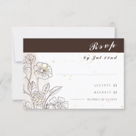 Auf Liebe Hochzeitskarten für RSVP