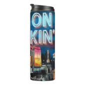 Auf LKWin'Neon Night behalten Thermosbecher (Nach rechts gedreht)