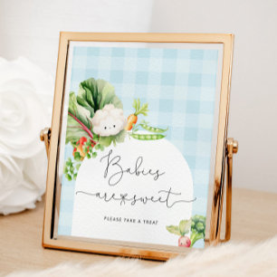 Auf lokaler Ebene gewachsene blaue Babys sind süße Poster