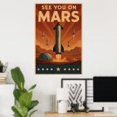 Auf Mars Poster sehen (Heimbüro)