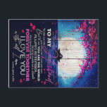 Auf mein Geburtstagsgeschenk | Brief an Ehemann Postkarte<br><div class="desc">Es ist ein personalisiert perfektes Geschenk für ihn, deinen Vater, deinen Mann, deinen Freund. Es ist ideal Geschenke für alle Jahreszeiten. Diese Produkte eignen sich hervorragend für ein Picknick im Park, ein Snacken, ein Entspannen auf dem Sofa, eine Wanddekoration zum Zuhause oder als stilvolle Bettüberdecke. Weihnachtsgeschenk; Weihnachtsgeschenk St., Muttertag, Vatertag...</div>