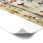 Auf mein Geschenk für den Ehemann | Lieblicher Ehe Poster (Ecke)