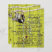 Auf mein Geschenk für den Ehemann | Schreiben an i (Vorne/Hinten)