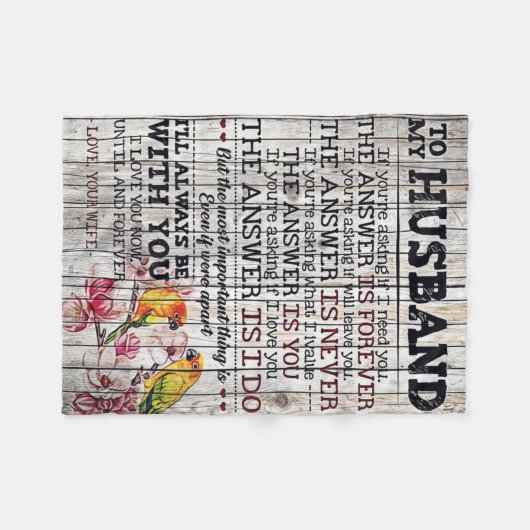 Auf mein Männergeschenk, Personalisiertes Geschenk Fleecedecke (Vorderseite (Horizontal))