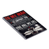 Auf mein Männergeschenk, Personalisiertes Geschenk Notizblock (Rechte Seite)