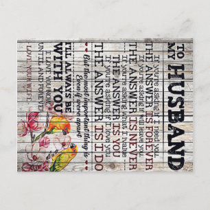 Auf mein Männergeschenk, Personalisiertes Geschenk Postkarte