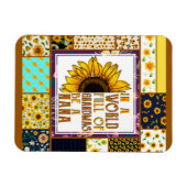 Auf mein Oma-Geschenk, Großmutter-Geschenk, Sonnen Magnet (Horizontal)