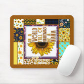Auf mein Oma-Geschenk, Großmutter-Geschenk, Sonnen Mousepad (Mit Mouse)