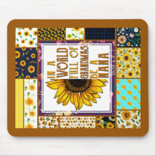 Auf mein Oma-Geschenk, Großmutter-Geschenk, Sonnen Mousepad