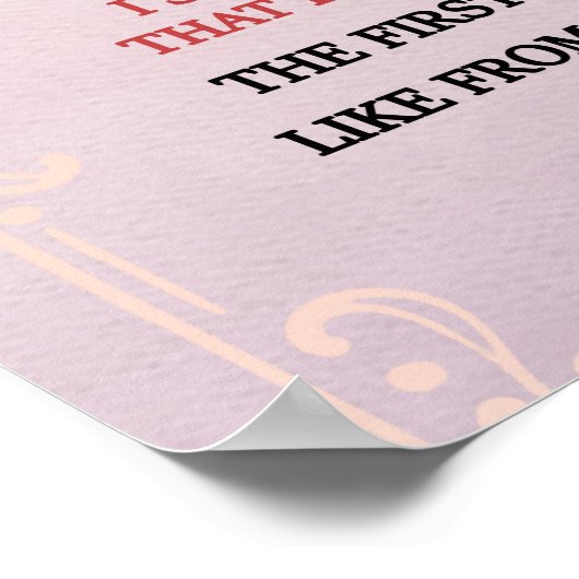 Auf mein Tochtergeschenk, meine Tochter und Mama,  Poster (Ecke)