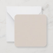 Auf meine einzige Karte (Rückseite)