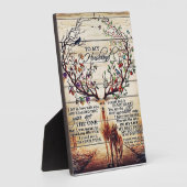 Auf meine Handschrift-Dekoration | Geschenk für Eh Fotoplatte (Seite)