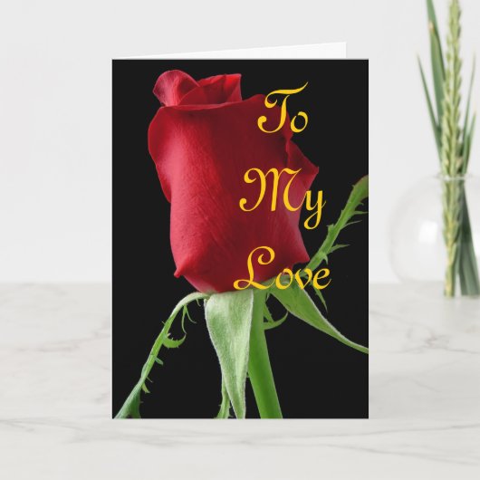 Auf meine Liebe Feiertagskarte (Vorderseite)