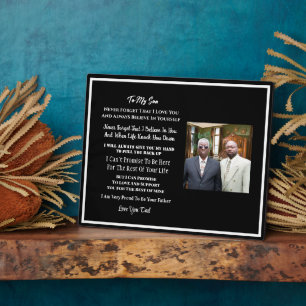 Auf meine Sonnenstraße Fotoplatte