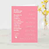 Auf meine wunderbare Ehemannskarte Karte (Gelbe Blume)