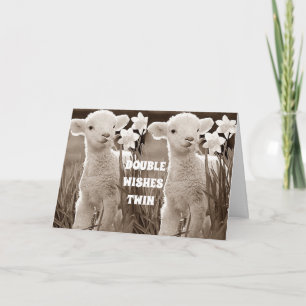 ***AUF MEINE ZWEI DOPPELTEN WÜNSCHE IM OSTEN*** FEIERTAGSKARTE