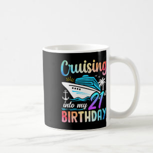 Auf meinem 21. Geburtstag 21 Jahre alt Kaffeetasse
