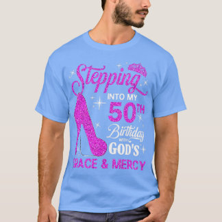 Auf meinem 50. Geburtstag mit Gottes Gnade und T-Shirt