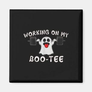 Auf meinem Boo-T-Shirt Halloween Ghost Workout Gym Magnet