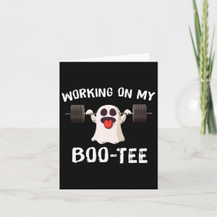 Auf meinem Boo-T-Shirt Halloween Tote Lift Ghost G Karte