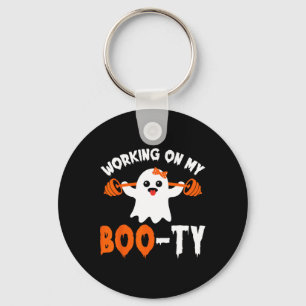Auf meinem Boo-ty-Gym-Hintern Boo-tee Ghost Pun Me Schlüsselanhänger
