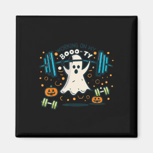 Auf meinem boo-ty-lustigen Hintern Halloween Ghost Magnet