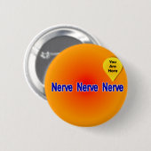 Auf meinem letzten Nerv Button (Vorne & Hinten)