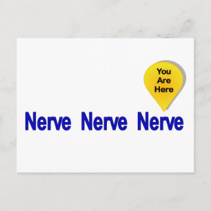 Auf meinem letzten Nerv Postkarte